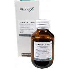 AcrylX Xthetic HIGH IMPACT Heat Cure LIQUID ONLY 80ml - EXPIRED CLEARANCE
